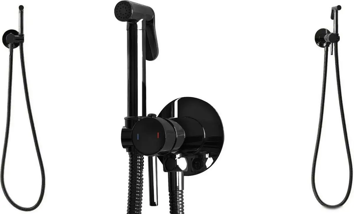 Гигиенический душ Rea Lungo Loop REA-B5656 (черный металлик) - фото товара