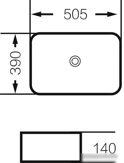 Умывальник Grossman GR-4043BW - фото товара