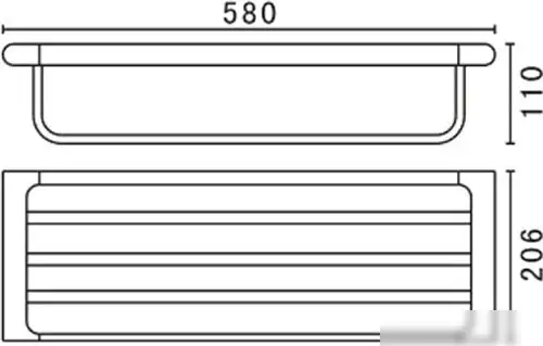 Art&Max Полка Platino AM-E-3922AL – фото товара