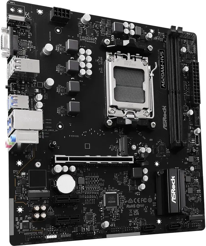 Материнская плата ASRock A620AM-HVS – фото товара