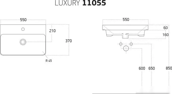 Dreja Luxury 55 11055-KL - фото товара