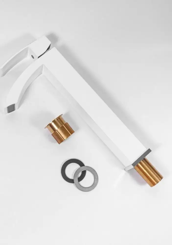 Смеситель Hansberge H2077 (белый) - фото товара