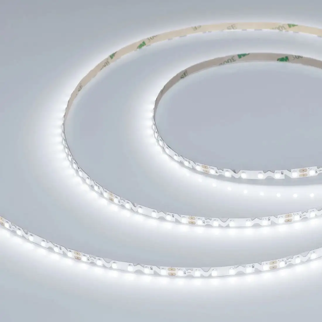 Светодиодная лента Arlight 9.6W/m 120LED/m 2835SMD холодный белый RZ-A120-6mm 24V 040803 – фото товара