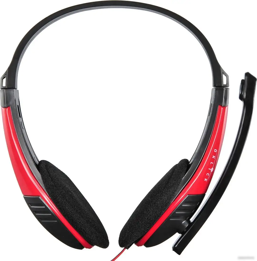 Наушники Oklick HS-M150 (черный/красный) – фото товара