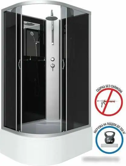 Душевая кабина Niagara NG-2510-14RBKT 120x80x215 - фото товара