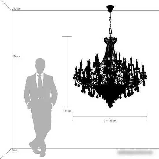 Подвесная люстра Lightstar Classic 700511 – фото товара