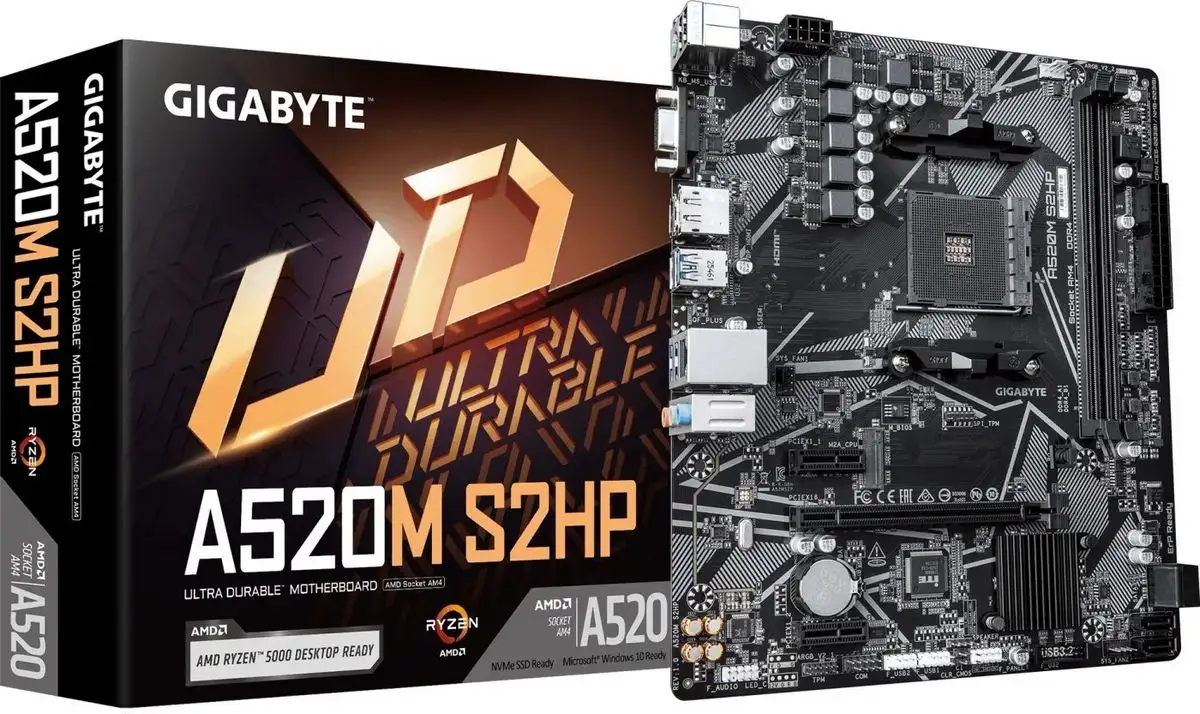 Материнская плата Gigabyte A520M S2HP – фото товара