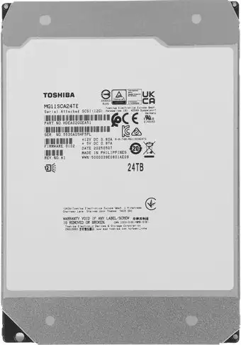 Жесткий диск Toshiba MG11 24TB MG11SCA24TE – изображение в каталоге