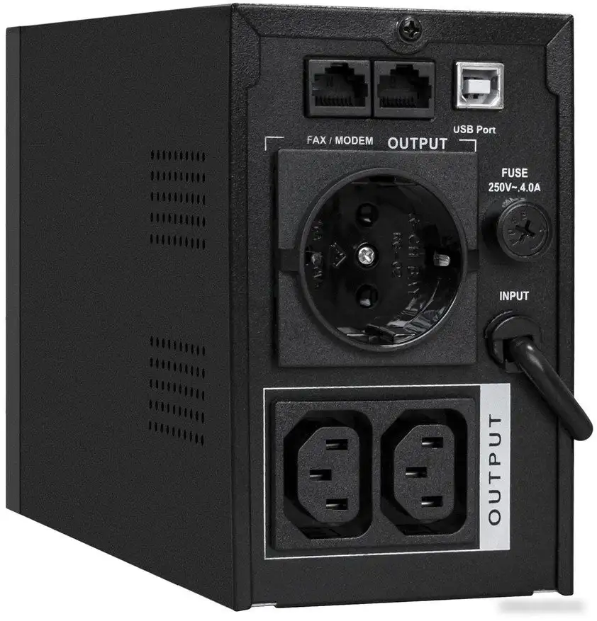 Источник бесперебойного питания ExeGate SpecialPro UNB-650.LED.AVR.1SH.2C13.RJ.USB EX292768RUS – фото товара