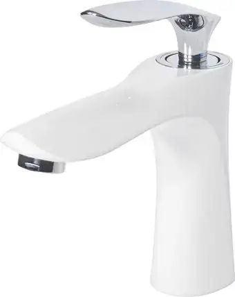 Смеситель Grocenberg GB2001 (белый хром) - изображение в каталоге