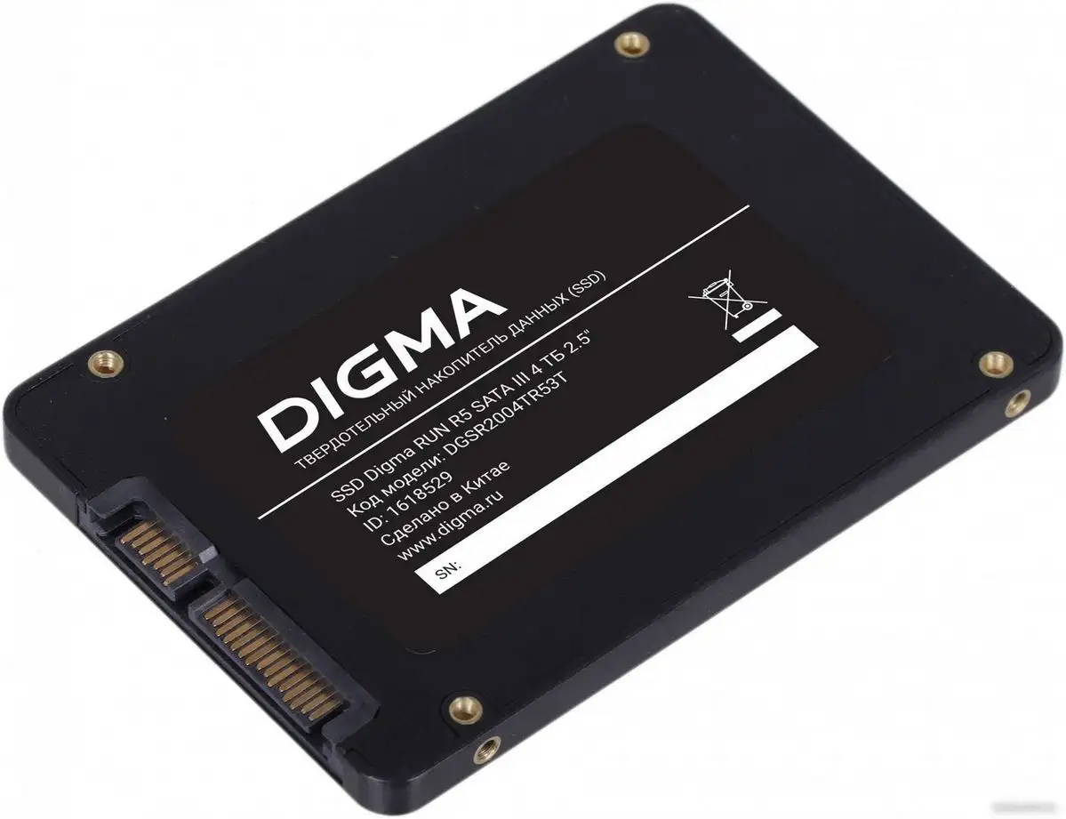 SSD Digma Run R5 4TB DGSR2004TR53T – фото товара