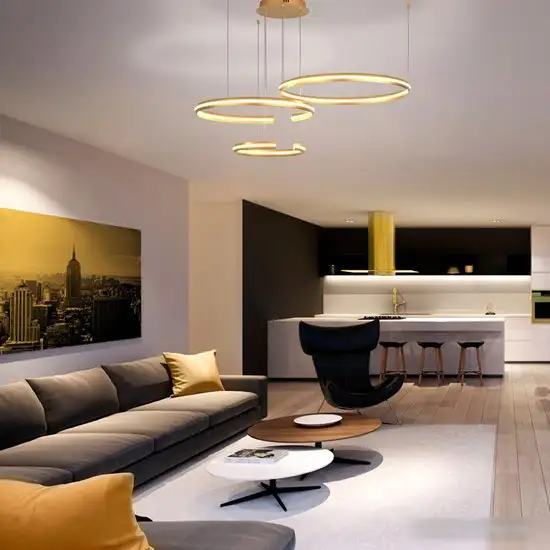 Подвесная люстра Евросвет 90180/3 золото – фото товара