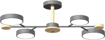 Люстра средней высоты LED4U L3213-670 GR – изображение в каталоге