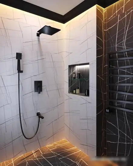 Душевая система Timo Selene SX-3069/03SM (черный) - фото товара