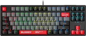 Клавиатура A4Tech Bloody S87 Energy Red (Bloody BLMS Red Plus) – изображение в каталоге