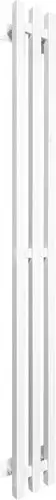 Полотенцесушитель Ростела Слим 120х1500/3 (1/2") (белый, нижнее подключение) - изображение в каталоге