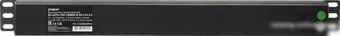 Блок розеток ExeGate ServerPro PDU-19H604 Al-6S-C14-2.5CU – фото товара