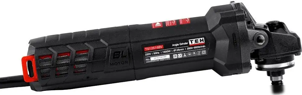 Угловая шлифмашина TEH TG12516BV – фото товара