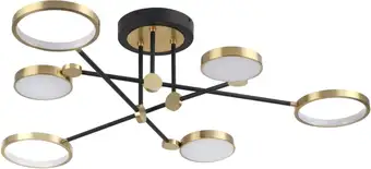 Люстра средней высоты Odeon Light Denzel 4320/60CL – изображение в каталоге