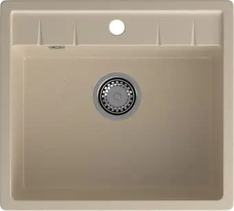 Кухонная мойка GranFest Quadro GF-Q561 (кашемир) - изображение в каталоге