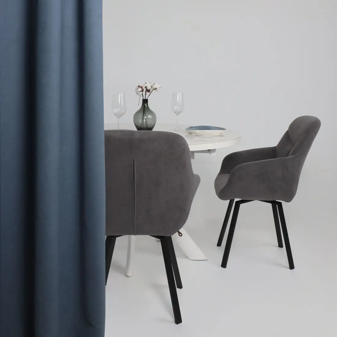 Стул Мамадома Romeo smile 360 (b28 Antracite Lux/черный) – фото товара