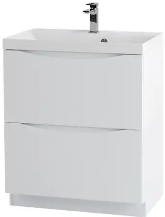 BelBagno Тумба под умывальник MARINO-700-2C-PIA-BL-P – изображение в каталоге