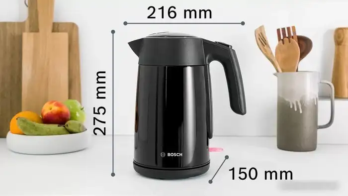 Электрический чайник Bosch TWK7L463 - фото товара