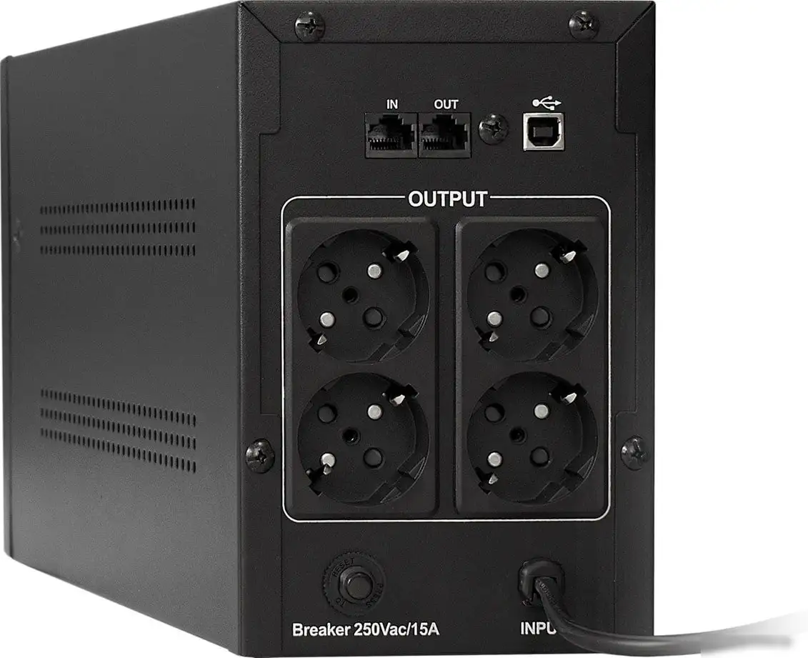 Источник бесперебойного питания ExeGate SpecialPro UNB-2000.LED.AVR.EURO.RJ.USB – фото товара
