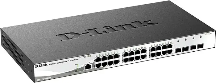 Управляемый коммутатор 2-го уровня D-Link DGS-1210-28X/ME/B2B – фото товара