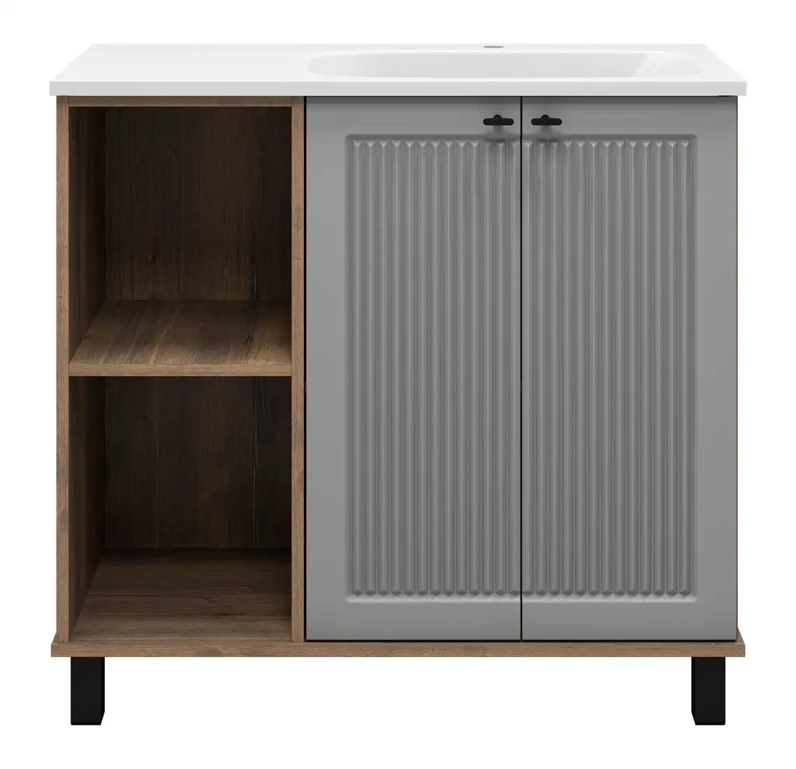 Brevita Тумба под умывальник Lumus 90 LUM-06090-0842ЯP – фото товара