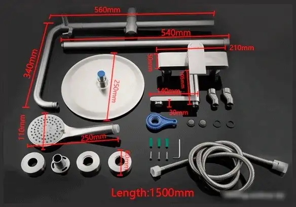 Душевая система Gappo G2499-20 - фото товара