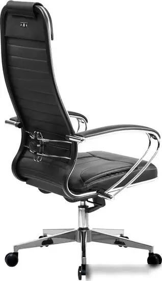 Кресло Metta SU-1-BK Комплект 6, Ch пр/сечен (пластиковые ролики, черный) – фото товара