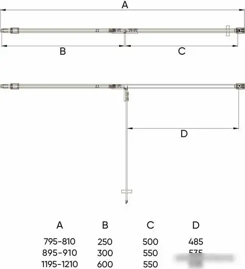 Душевая дверь Veconi VN-73 VN73-100-01-C4 - фото товара