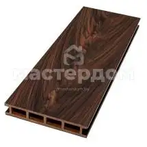 Террасная доска ДПК LECOLE Мультиколор 165х26x6000, Темно-коричневый