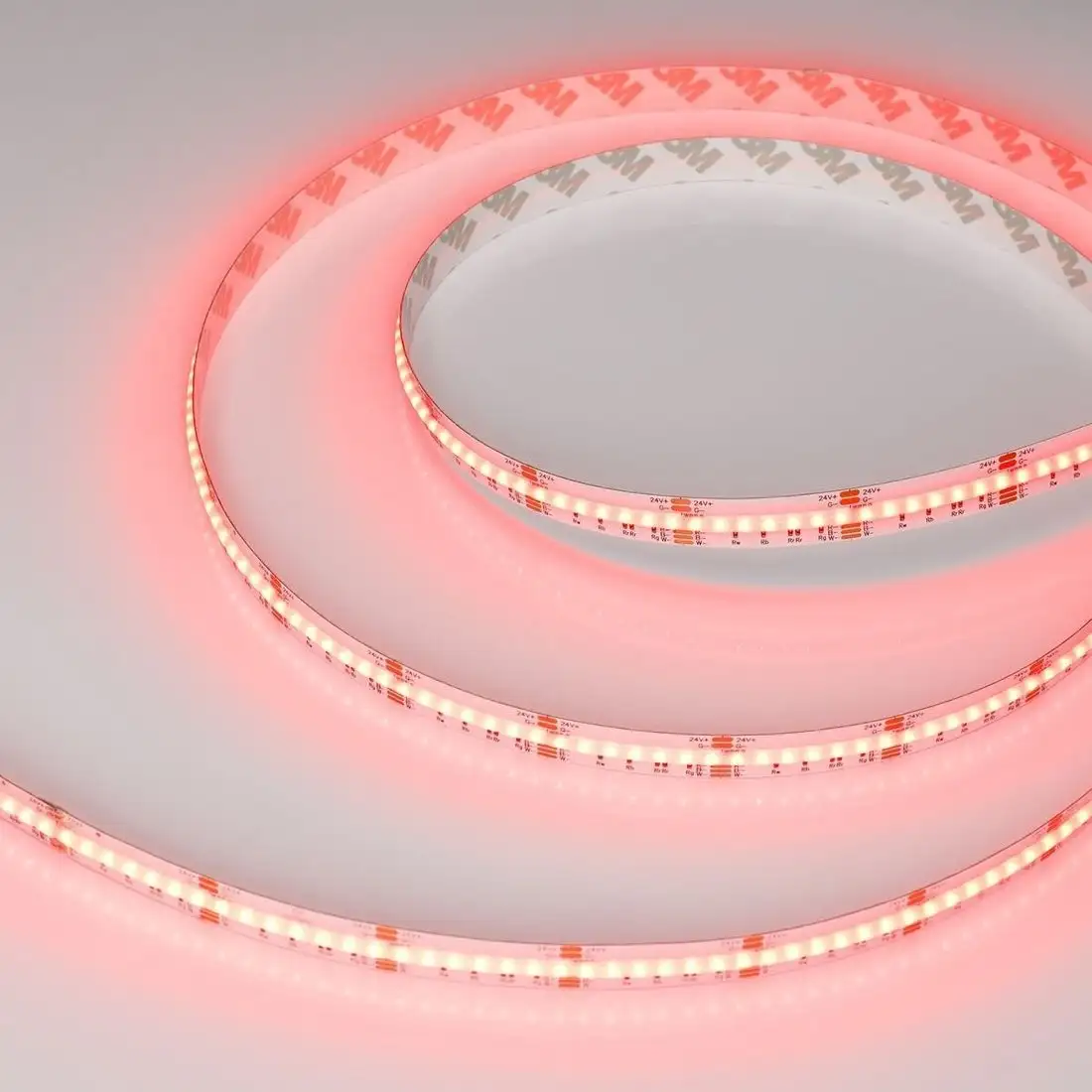 Светодиодная лента COB Arlight 7.2W/m 840Led/m CSP разноцветный/холодный белый 5M CSP-X840-12mm 24V RGBW-White 046935 – фото товара