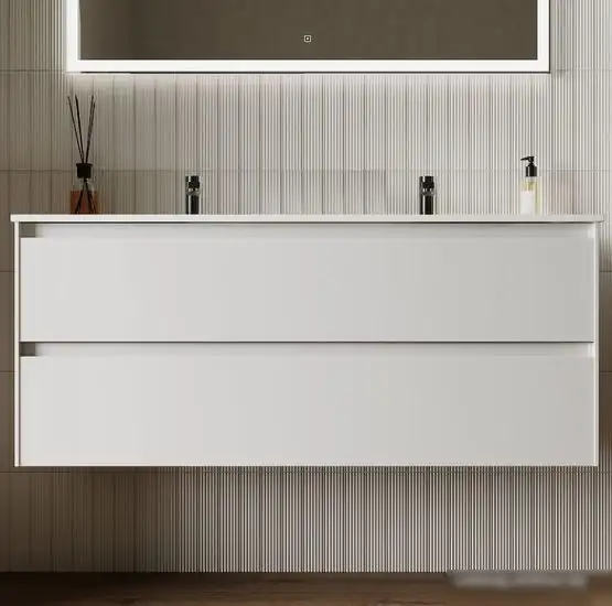 Sancos Тумба под умывальник Cento CN120-2W (белый глянец) – фото товара