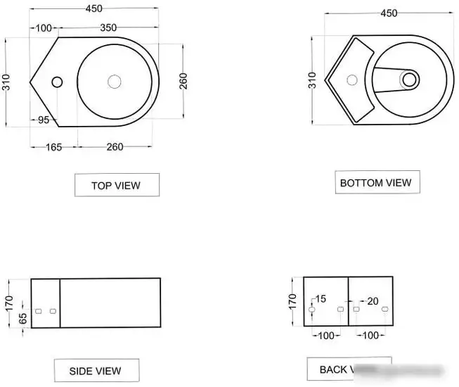 Умывальник Jaquar JDS-WHT-25841 - фото товара