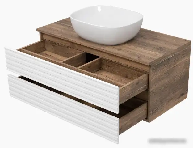 Brevita Тумба под умывальник Dakota 100 DAK-09100-19/01-2Я – фото товара