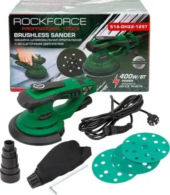 Эксцентриковая шлифмашина RockForce RF-S1A-DH22-125T – изображение в каталоге