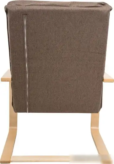 Интерьерное кресло Calviano Soft 1 (коричневый) – фото товара