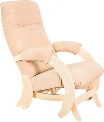 Кресло-глайдер Glider Модель 68 (бежевый/дуб шампань) – изображение в каталоге