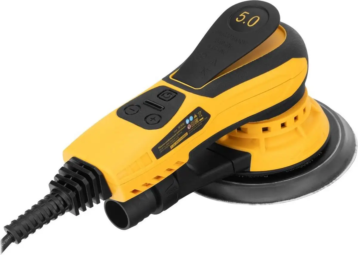 Эксцентриковая шлифмашина Denzel OS-150-BL – фото товара