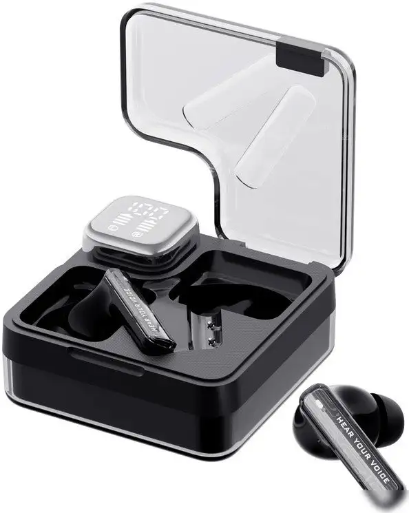 Наушники QCY MeloBuds Neo (черный) – фото товара