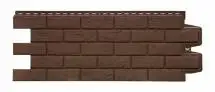 Фасадная панель Grand Line Состаренный кирпич Classic земля