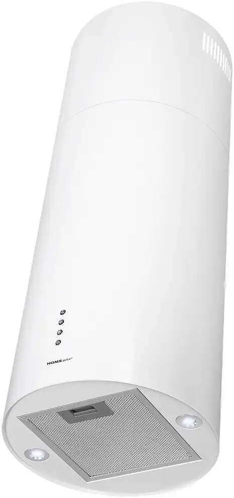 Кухонная вытяжка HOMSair Tau 39 Isla (белый) - фото товара