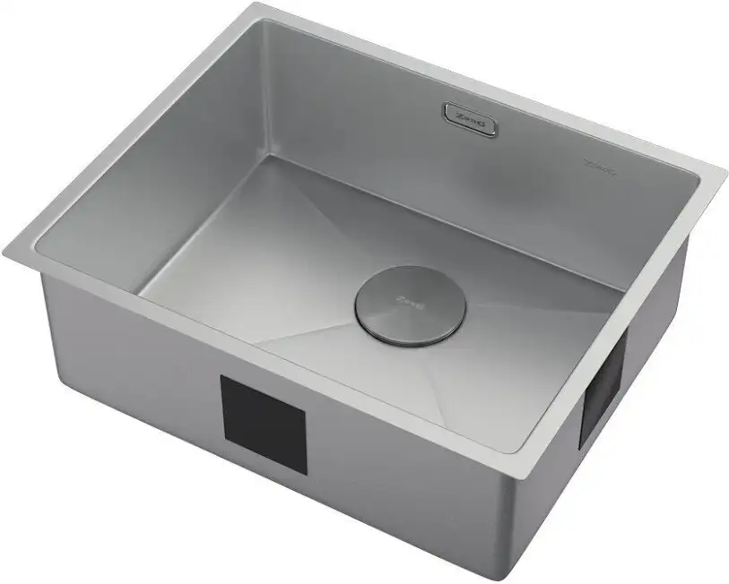 Кухонная мойка ZorG Zerox 54 U / IF Zurinox Steel - фото товара