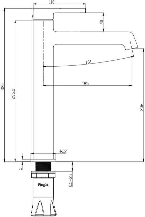 Смеситель Raglo R20.15.03 - фото товара