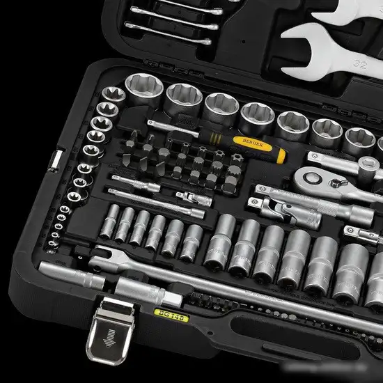 Универсальный набор инструментов Berger BG148-1214 (148 предметов) – фото товара