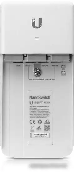 Коммутатор Ubiquiti NanoSwitch N-SW – фото товара