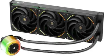 Жидкостное охлаждение для процессора 1stPlayer CC 360 (черный) – изображение в каталоге